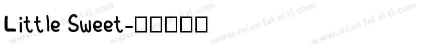 Little Sweet字体转换